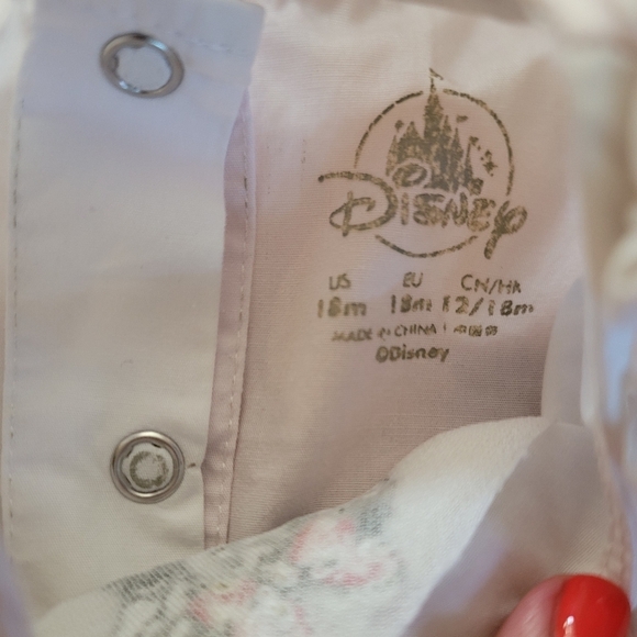 Disneyland Disney Parks Minnie Mouse Polka Dot Dress 18m - Picture 4 of 6